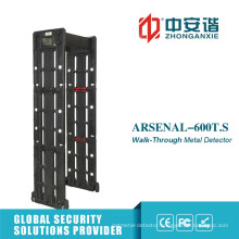 Outdoor Adjustable Sensitivity 24 Zones Walk Through Metal Detector